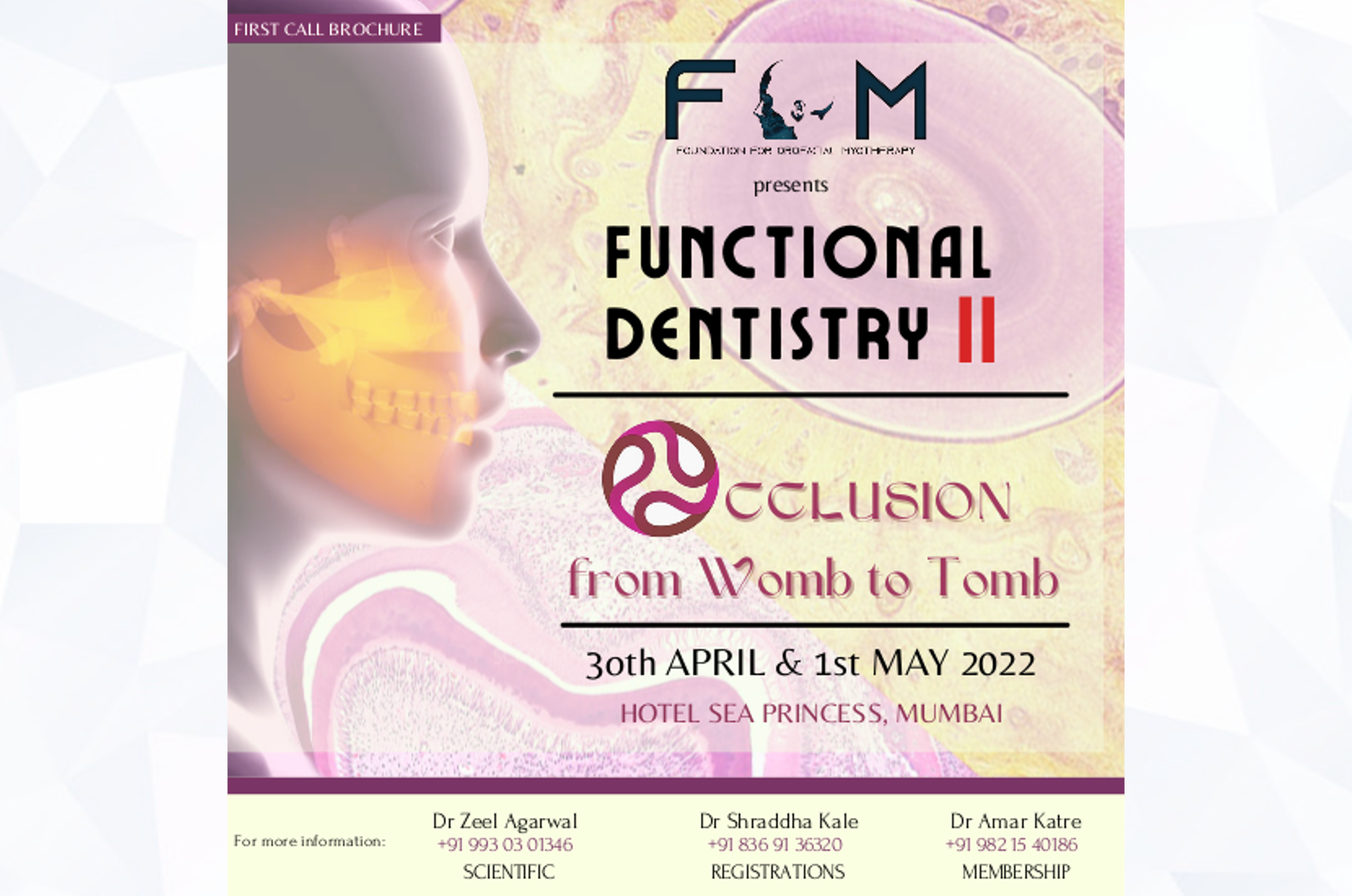 past Event - Occlusion from Womb to Tomb